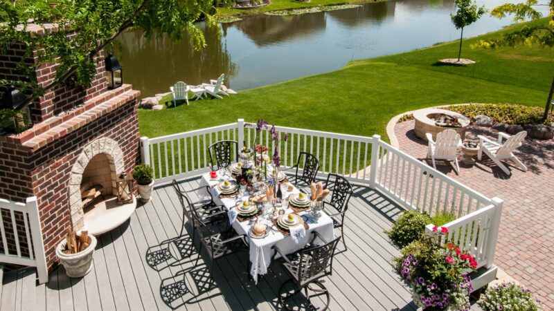 elegant outdoor living